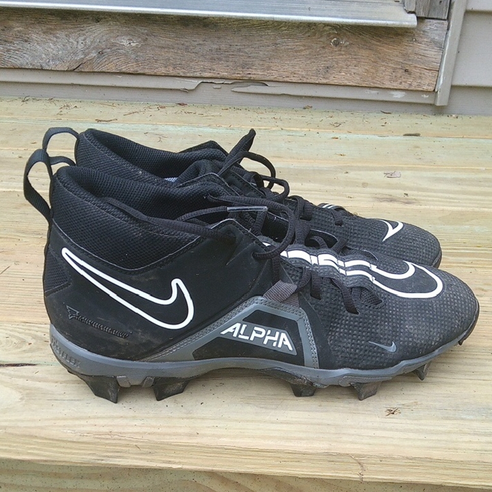 Nike Alpha Black and White Athletic Shoes